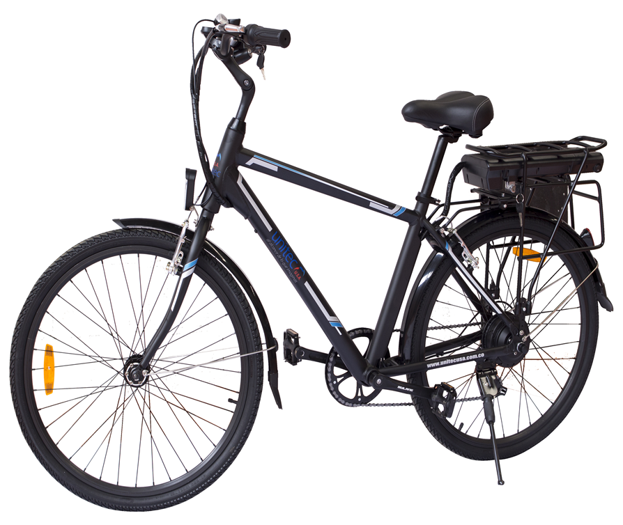 Bicicleta electrica tipo todo terreno con bateria litio LG