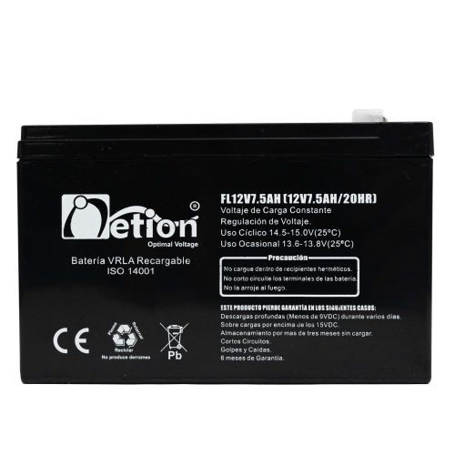 Batería AGM Netion 12V7.5AH